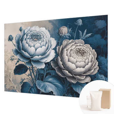 Wall mural for bedroom Romantic flowers