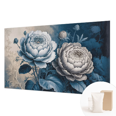 Wall mural for bedroom Romantic flowers