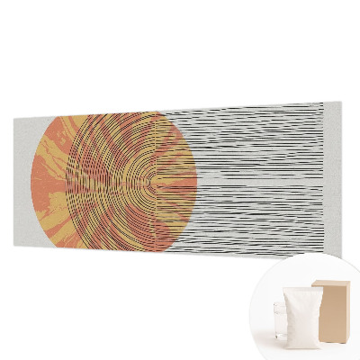 Bedroom wall mural wallpaper Circle with lines
