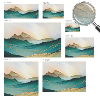 Large wallpaper mural Peaceful landscape