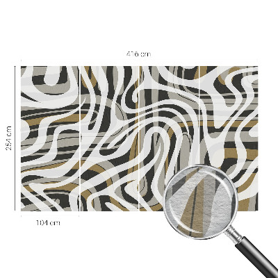 Large wall mural wallpaper Abstract lines