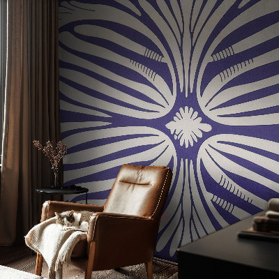 High quality photo wallpaper Floral symmetry