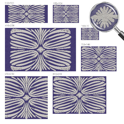 High quality photo wallpaper Floral symmetry