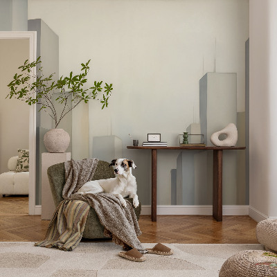 Modern wall mural for bedroom City skyscrapers