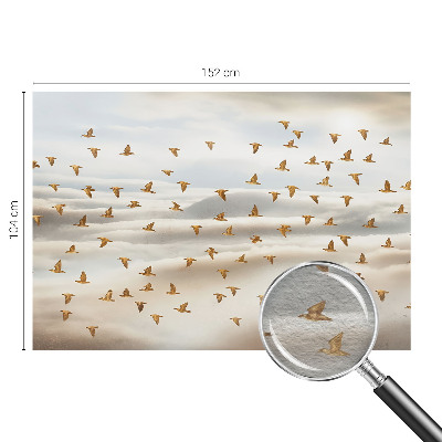 Premium wall mural for bedroom Birds in flight