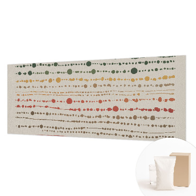 Decorative wall mural for living room Colorful dots