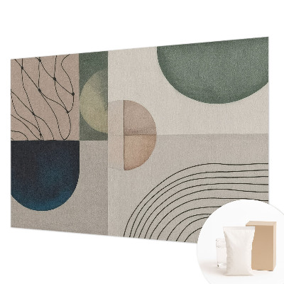 Premium photo wallpaper Geometric forms