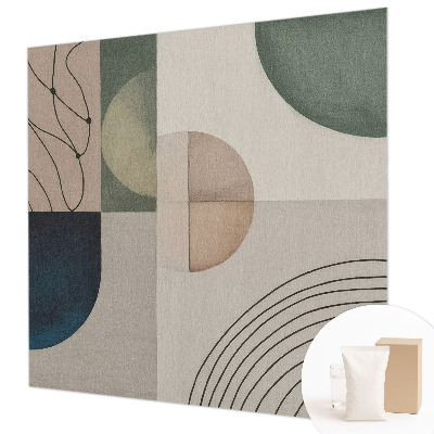 Premium photo wallpaper Geometric forms