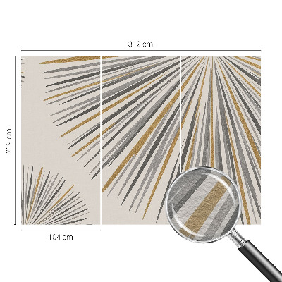 Wall mural Geometric fans