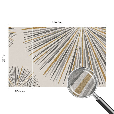 Wall mural Geometric fans