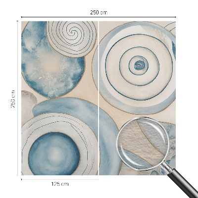 Photo wall mural Spiral vortices