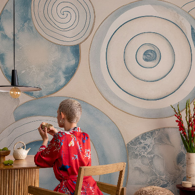 Photo wall mural Spiral vortices