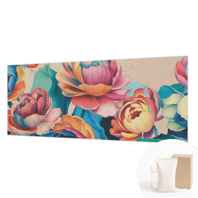 Large wall mural Floral harmony