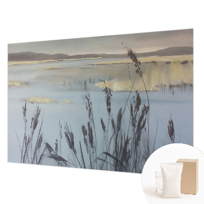 Wallpaper mural for living room A calm lake