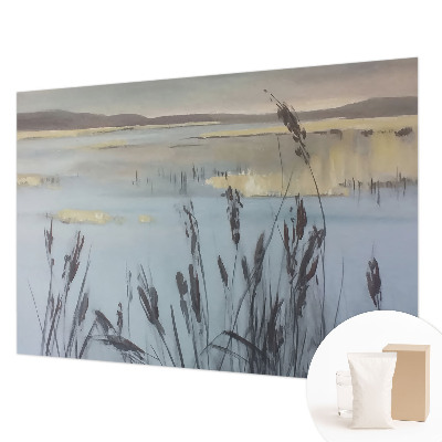 Wallpaper mural for living room A calm lake