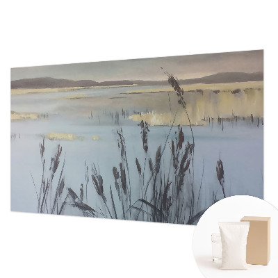 Wallpaper mural for living room A calm lake