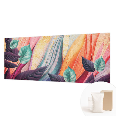 Modern wall mural Abstract leaves