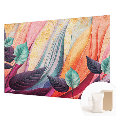Modern wall mural Abstract leaves