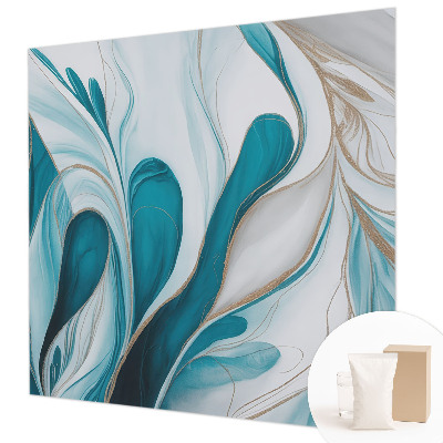 Modern wall mural for bedroom Fluid patterns