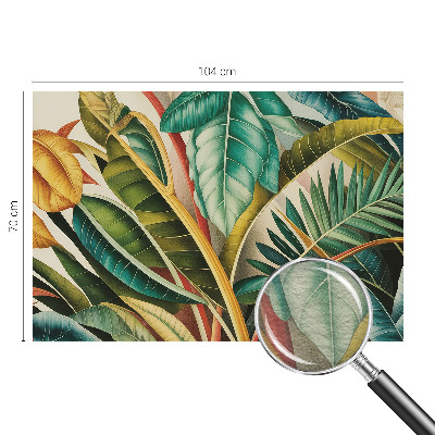 High quality photo wallpaper Exotic leaves