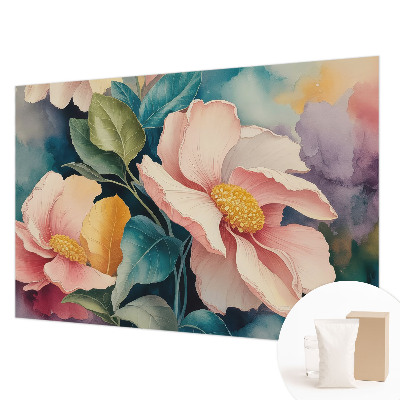 Premium wall mural for bedroom Floral elegance