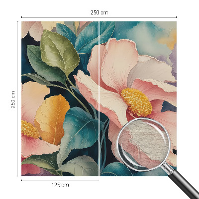 Premium wall mural for bedroom Floral elegance