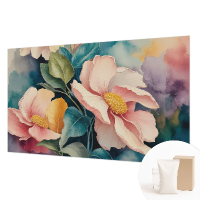 Premium wall mural for bedroom Floral elegance