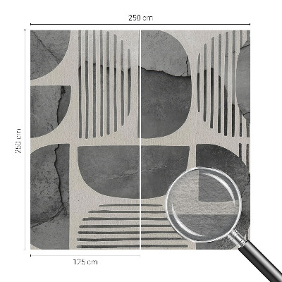 Photo wall mural Geometric shapes