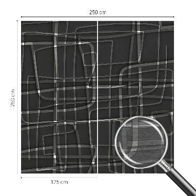 Wall mural for bedroom Abstract lines