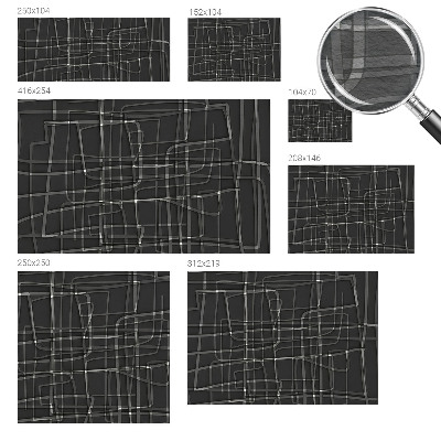 Wall mural for bedroom Abstract lines
