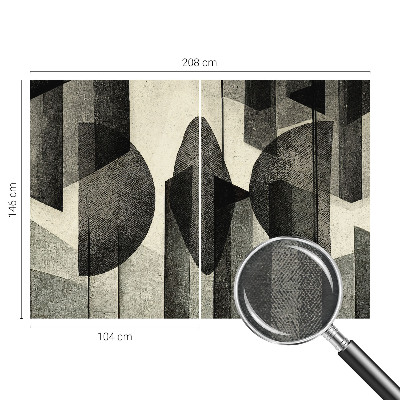 Large wallpaper mural Geometric shapes