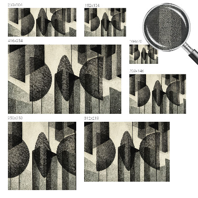 Large wallpaper mural Geometric shapes