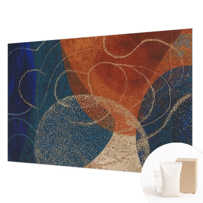 Modern wall mural Colorful forms