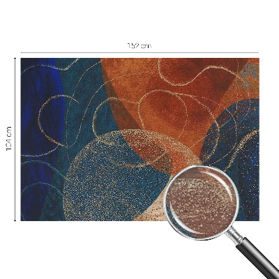 Modern wall mural Colorful forms