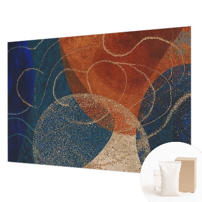 Modern wall mural Colorful forms