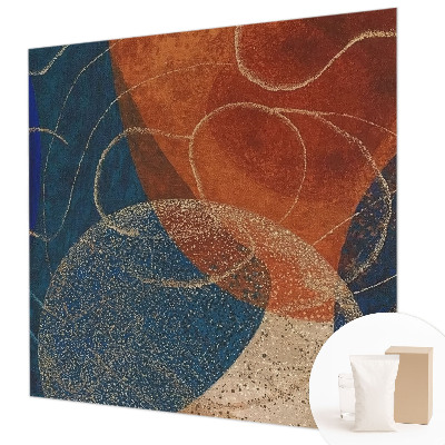 Modern wall mural Colorful forms