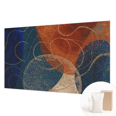 Modern wall mural Colorful forms