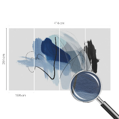 High quality wall mural wallpaper Colorful abstractions