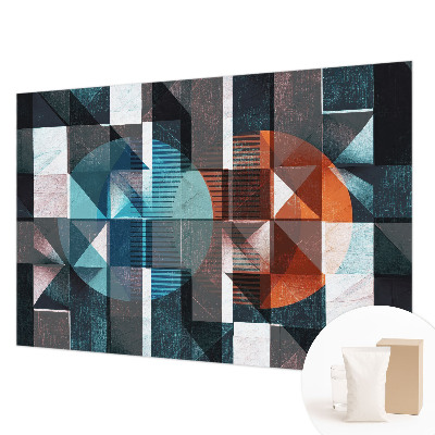 Premium photo wallpaper Abstract forms