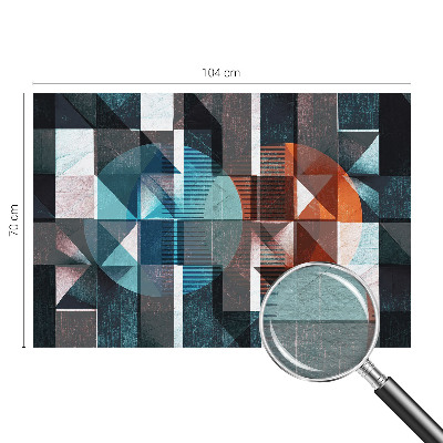 Premium photo wallpaper Abstract forms