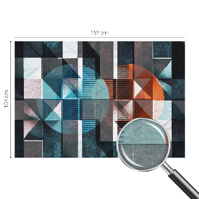 Premium photo wallpaper Abstract forms