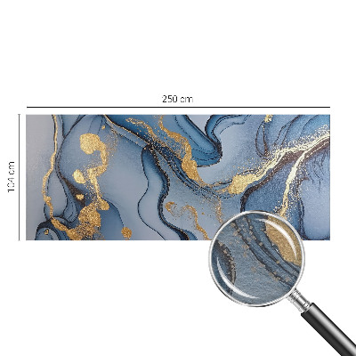 Premium wall mural for bedroom Blue waves
