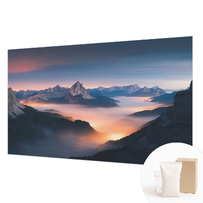 Decorative wall mural for living room The rising sun