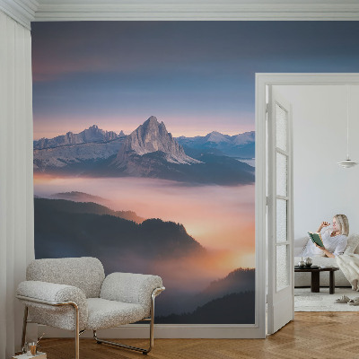 Decorative wall mural for living room The rising sun