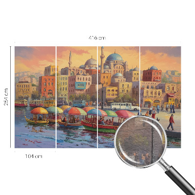 Wall mural Urban coast
