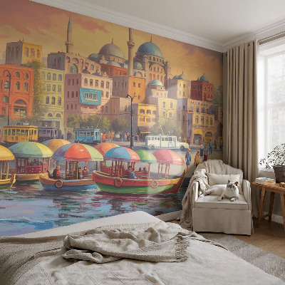 Wall mural Urban coast