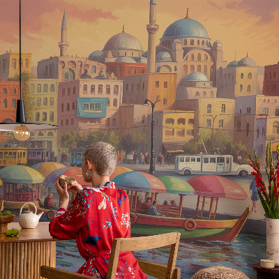 Wall mural Urban coast