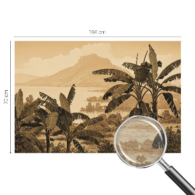 High quality wall mural wallpaper Tropical panorama