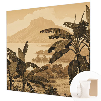 High quality wall mural wallpaper Tropical panorama