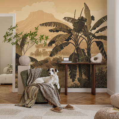 High quality wall mural wallpaper Tropical panorama